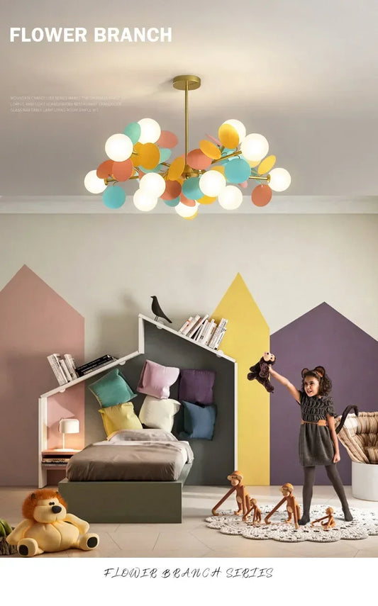 Colorful Pendant Light for Kids’ Rooms