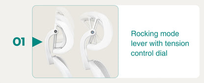 Ergonomic Mesh Office Chair with Flip-Up Arms and Adjustable Headrest – Lumbar Support for Home & Computer Desk.