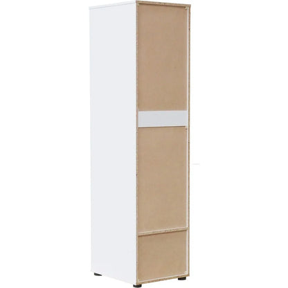 Corry White Wardrobe Armoire Closet