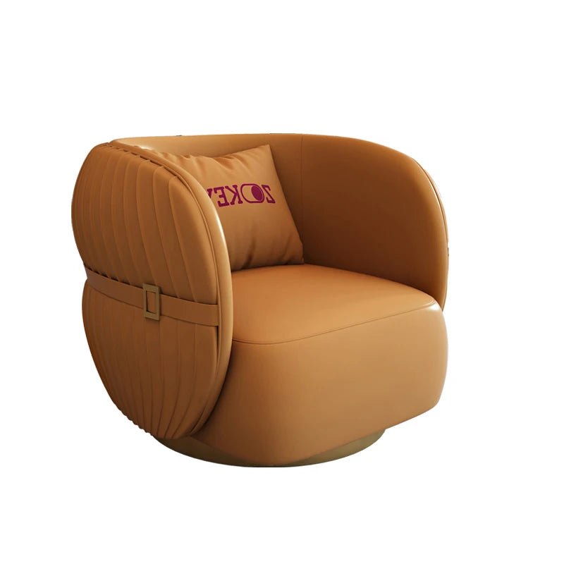 Simple Nordic Salon Chair – Modern Wooden Lounge Armchair.