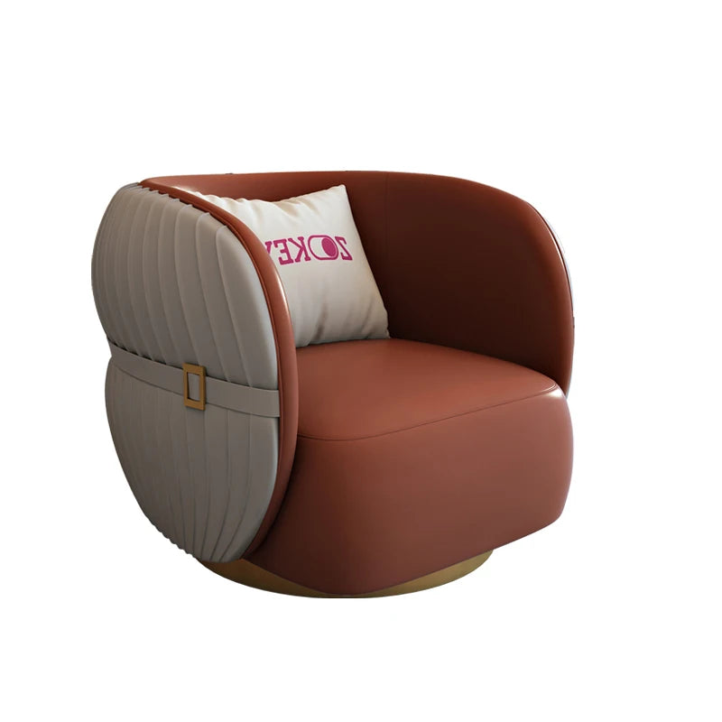 Simple Nordic Salon Chair – Modern Wooden Lounge Armchair.