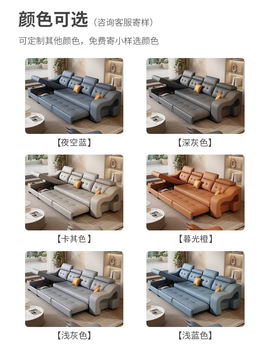 Simple Waterproof Fancy Sofas Beds Stretch Storage Modern Salon Living Room Sofas Bed Folding Nordic Divano Letto Home Furniture