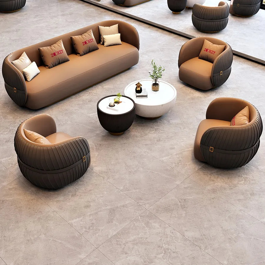 Simple Nordic Salon Chair – Modern Wooden Lounge Armchair.