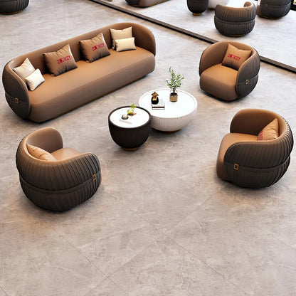 Simple Nordic Salon Chair – Modern Wooden Lounge Armchair.