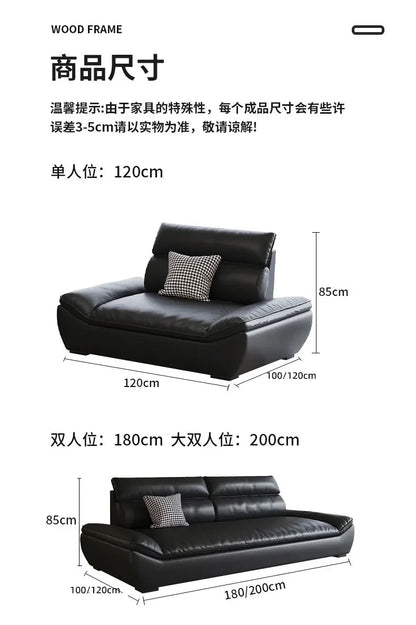 Orange Oversize Simple Lazy Sofa Fancy Soft Modern Individual Loveseat Puffs Sofa Living Room Sofy Do Salonu Furniture Home