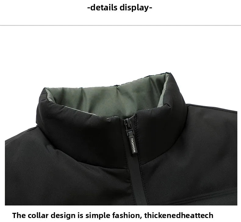 Top Grade Men's Winter Short Parka Jacket Windbreaker Coats Bubble Puffer 2025 New Casual Fashion Quilted Outerwear