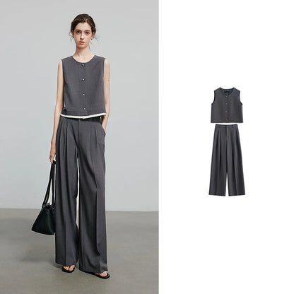 TOYOUTH Women Two Piece Set 2025 Summer New Suits 8520028