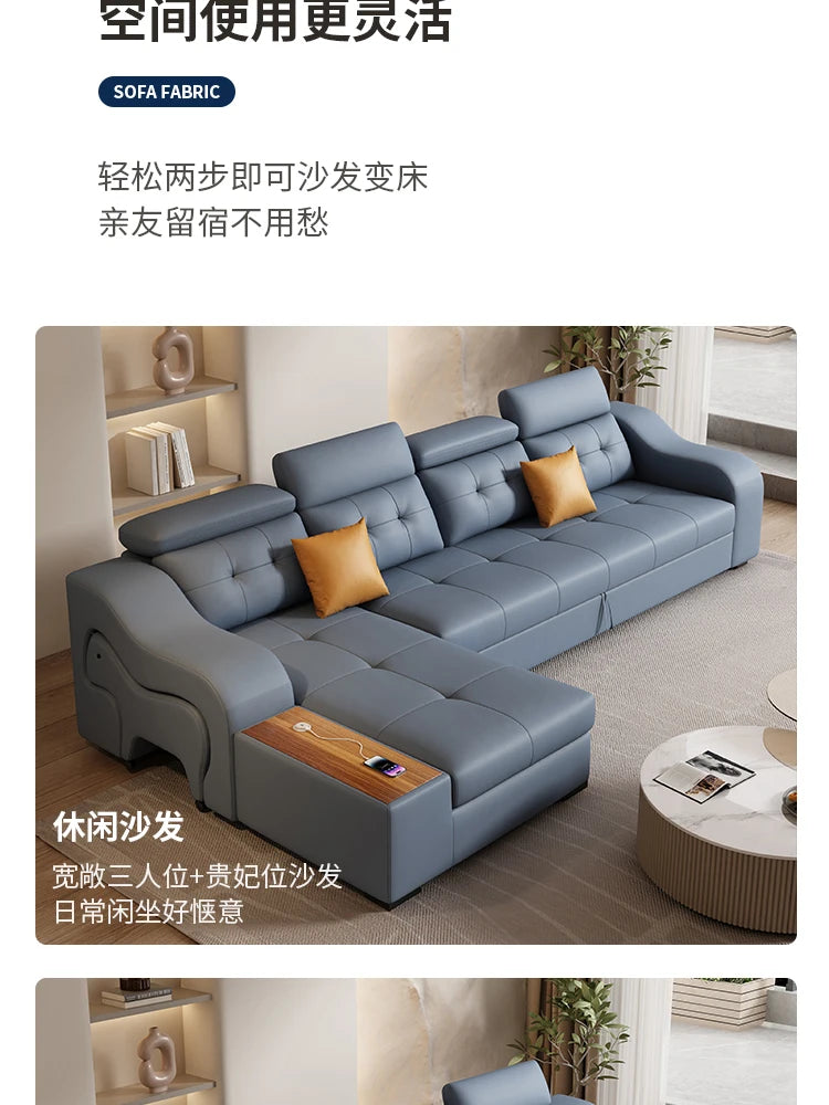 Simple Waterproof Fancy Sofas Beds Stretch Storage Modern Salon Living Room Sofas Bed Folding Nordic Divano Letto Home Furniture
