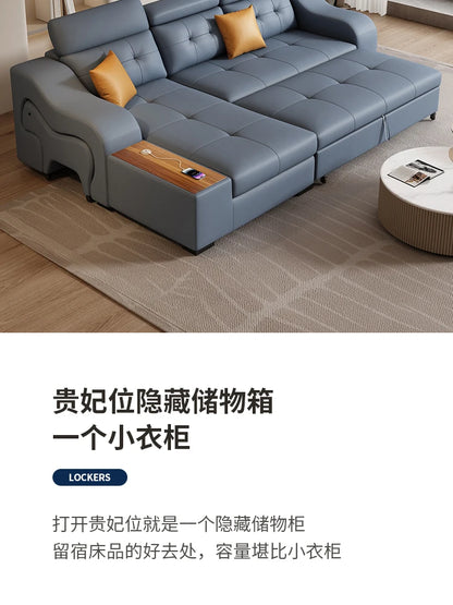 Simple Waterproof Fancy Sofas Beds Stretch Storage Modern Salon Living Room Sofas Bed Folding Nordic Divano Letto Home Furniture