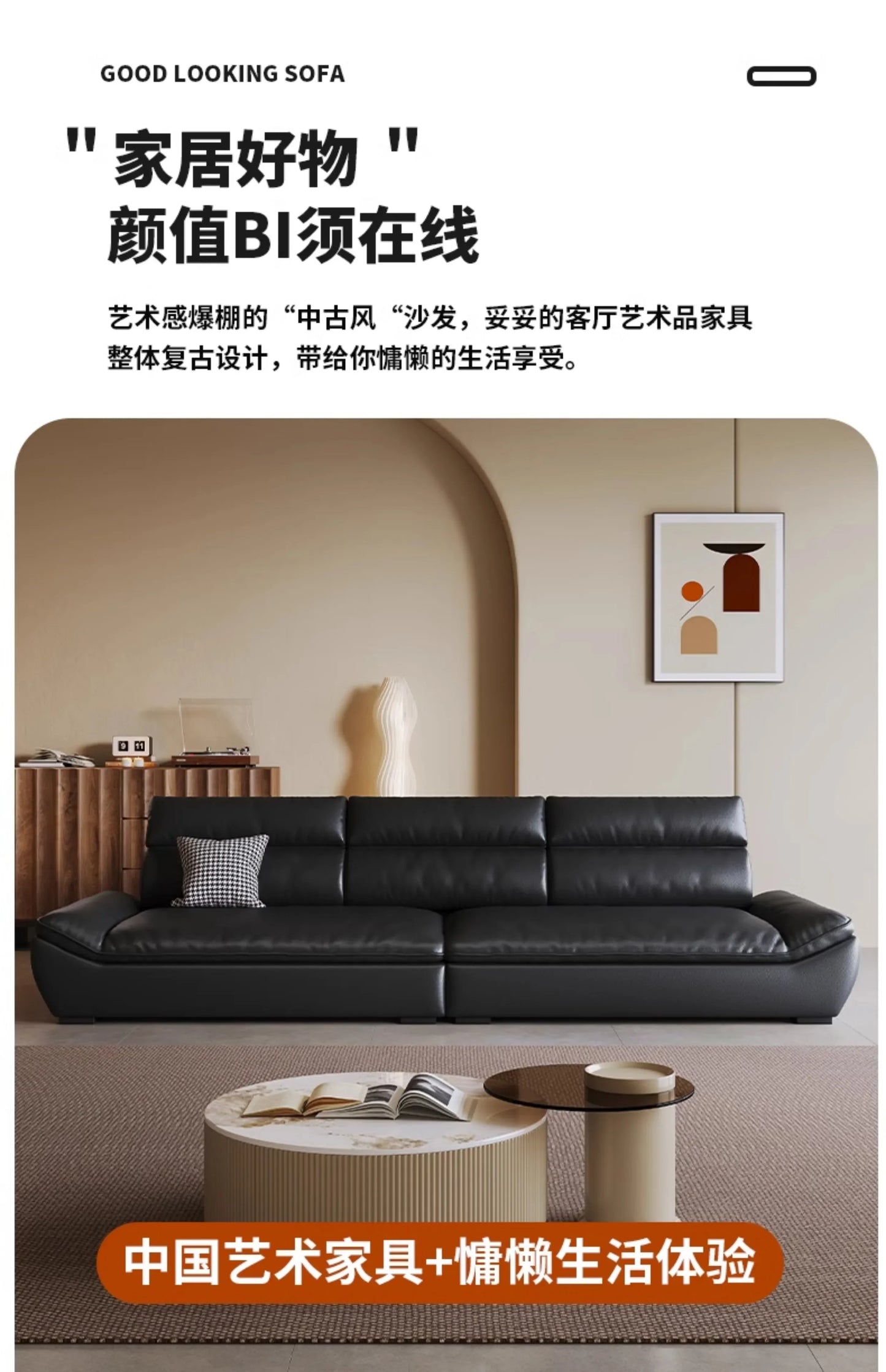 Orange Oversize Simple Lazy Sofa Fancy Soft Modern Individual Loveseat Puffs Sofa Living Room Sofy Do Salonu Furniture Home