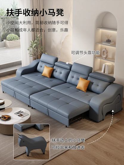 Simple Waterproof Fancy Sofas Beds Stretch Storage Modern Salon Living Room Sofas Bed Folding Nordic Divano Letto Home Furniture