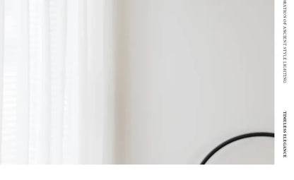 Modern Bauhaus Glass Ceiling Lamp – French Art Deco Home Lighting