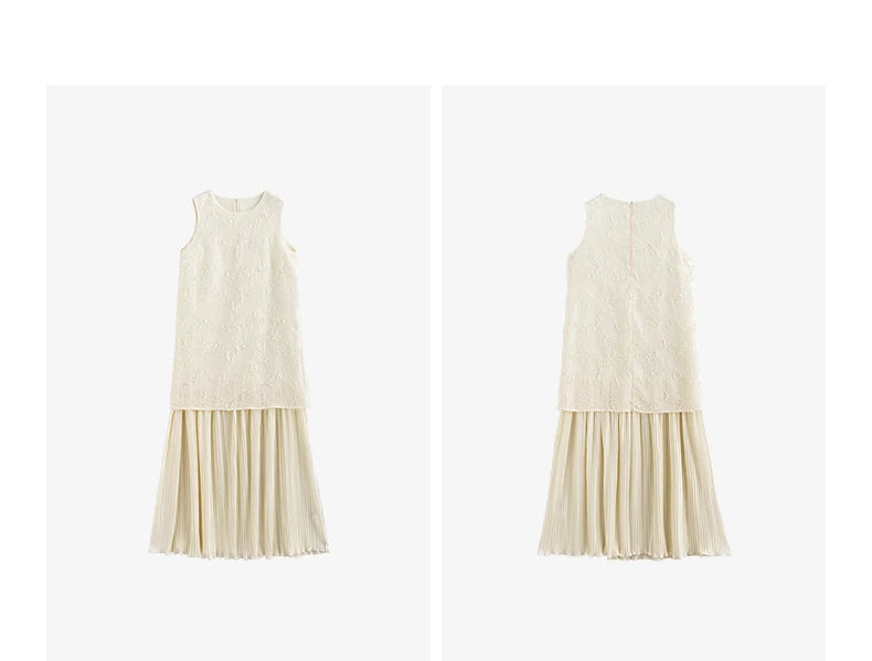 TOYOUTH Women Dress 2025 Summer New Elegant Dress 8529054