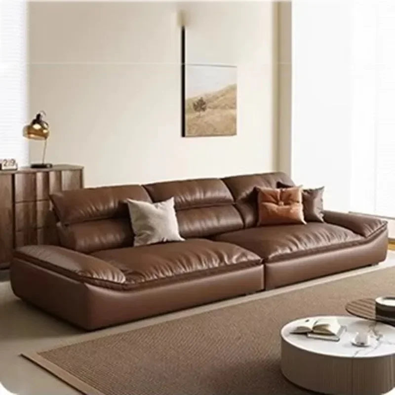 Orange Oversize Simple Lazy Sofa Fancy Soft Modern Individual Loveseat Puffs Sofa Living Room Sofy Do Salonu Furniture Home