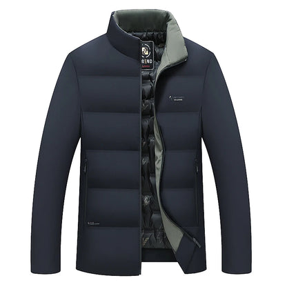 Top Grade Men's Winter Short Parka Jacket Windbreaker Coats Bubble Puffer 2025 New Casual Fashion Quilted Outerwear