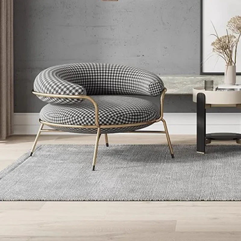 Wedding Nordic Modern Chairs Living Room Luxury Vanity Metal Lounge Chair Designer Adults Sillon Individual Home Furniture