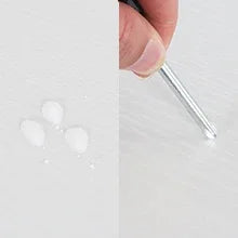 Modern White Executive Desk with Gold Metal Legs – Large Home Office Table.