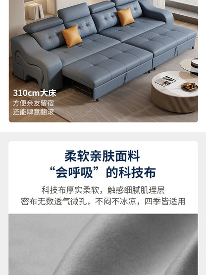 Simple Waterproof Fancy Sofas Beds Stretch Storage Modern Salon Living Room Sofas Bed Folding Nordic Divano Letto Home Furniture