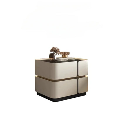 Wood Minimalist Nightstand Table Modern White Drawers Bedroom Nightstand Table Nordic Small Mesa De Noche Home Furniture