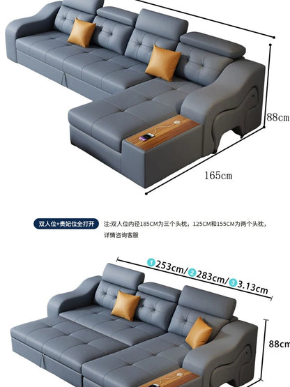 Simple Waterproof Fancy Sofas Beds Stretch Storage Modern Salon Living Room Sofas Bed Folding Nordic Divano Letto Home Furniture