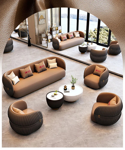 Simple Nordic Salon Chair – Modern Wooden Lounge Armchair.