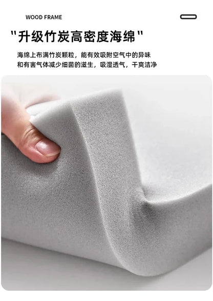 Orange Oversize Simple Lazy Sofa Fancy Soft Modern Individual Loveseat Puffs Sofa Living Room Sofy Do Salonu Furniture Home