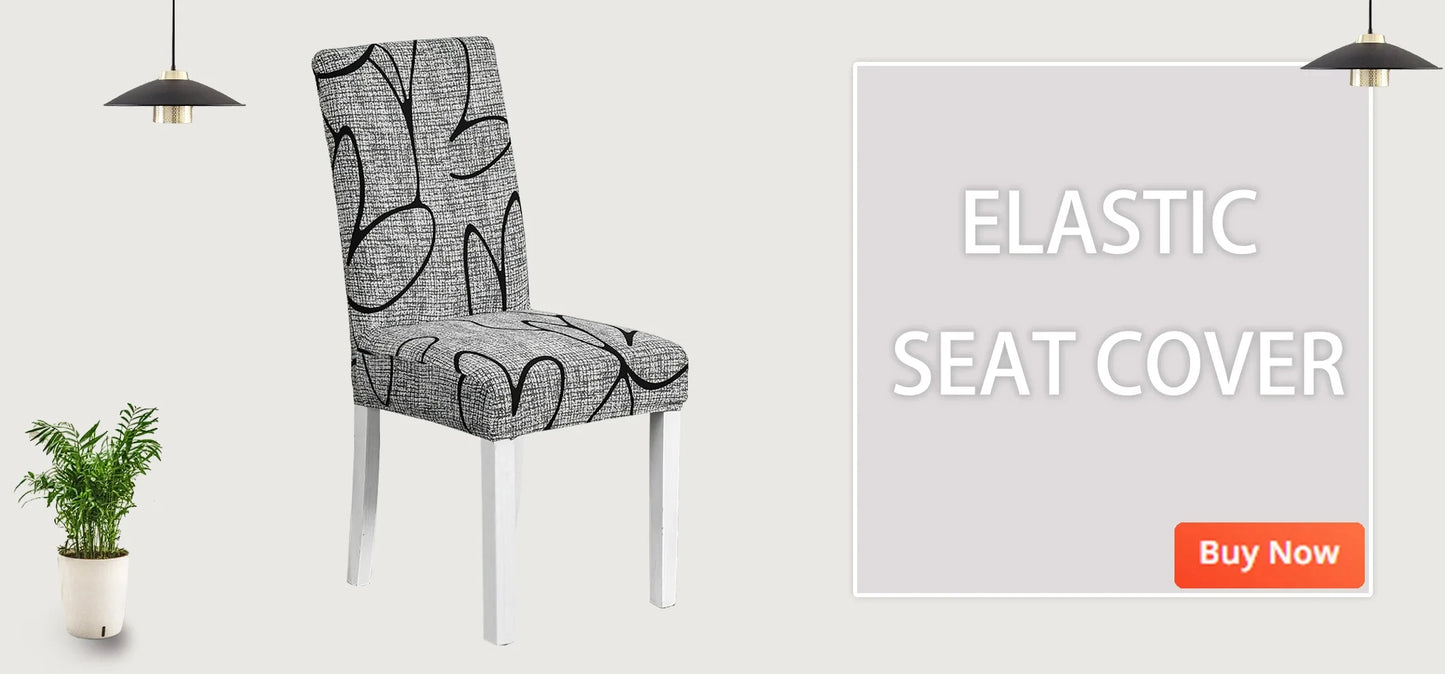 Stretch Printed Sofa Cover – All-Season Polyester Fit for Multiple Sofa Types