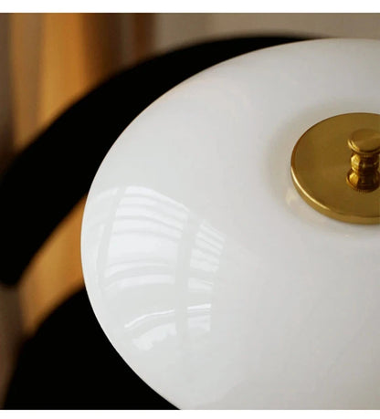 Glass Reading LED Desk Lamp – Nordic Modern Minimalist Design for Living Room, Bedroom, and Study