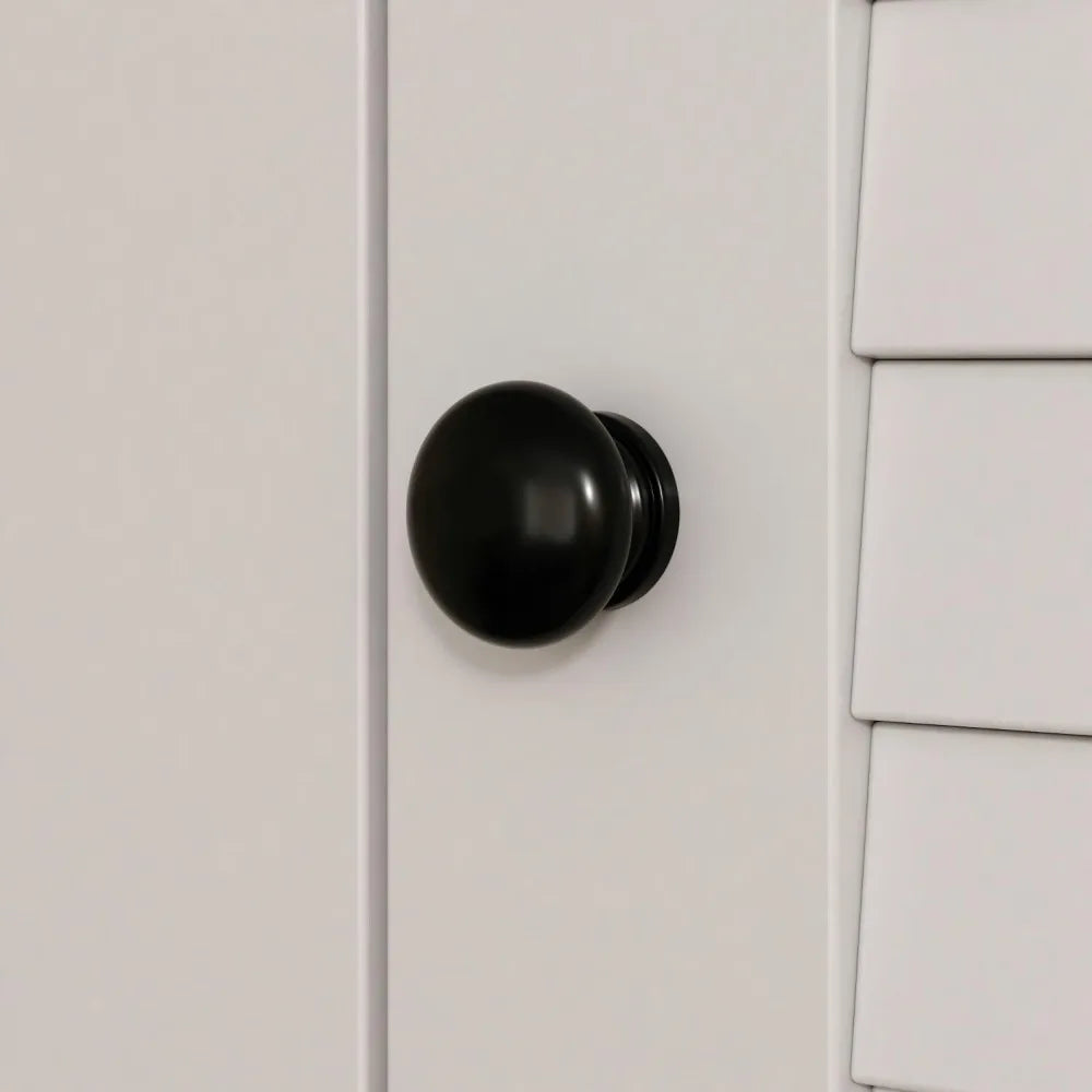 👉 Modern 4-Door Wardrobe Closet with Shelves, Drawers – Spacious Armoire Storage Cabinet