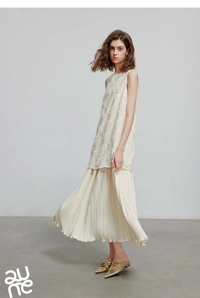 TOYOUTH Women Dress 2025 Summer New Elegant Dress 8529054