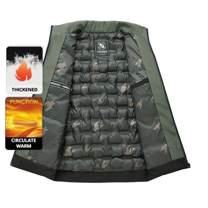 Top Grade Men's Winter Short Parka Jacket Windbreaker Coats Bubble Puffer 2025 New Casual Fashion Quilted Outerwear