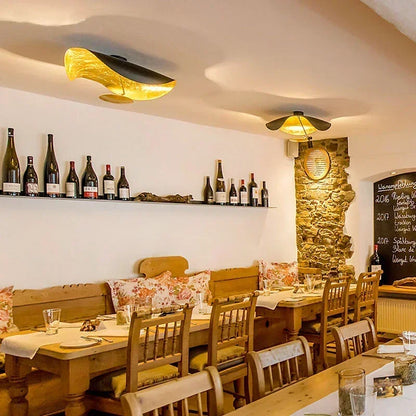 Nordic Shuttle LED Chandelier – Stylish Ceiling Light for Any Space